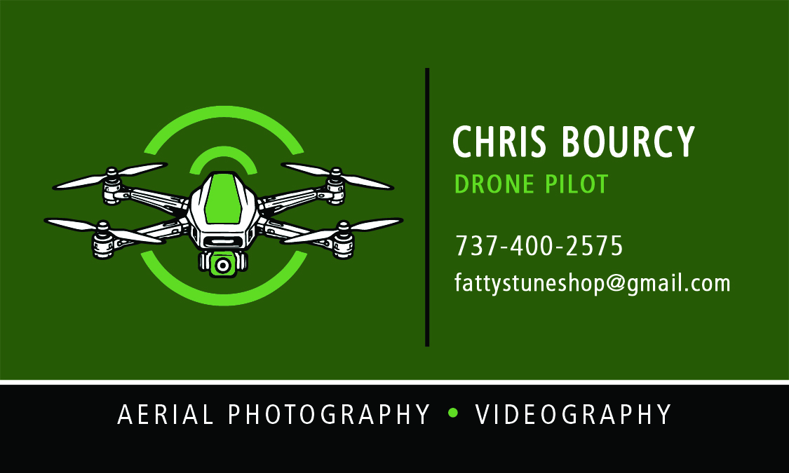 Chris Bourcy Drone Pilot logo